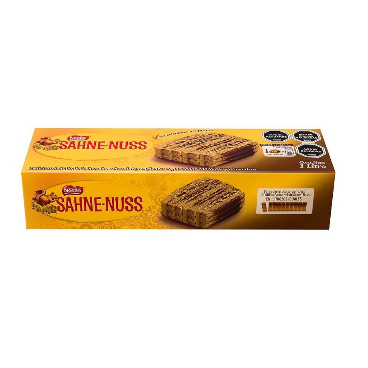 SAHNE NUSS - HELADO CHARLOT SAHNE / NUSS 1 LT..