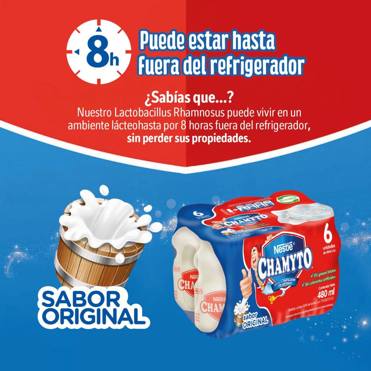 CHAMYTO - Pack Bebidas Lácteas Chamyto Original