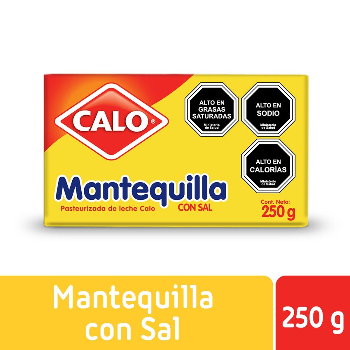 CALO - Mantequilla con Sal Calo 250 g