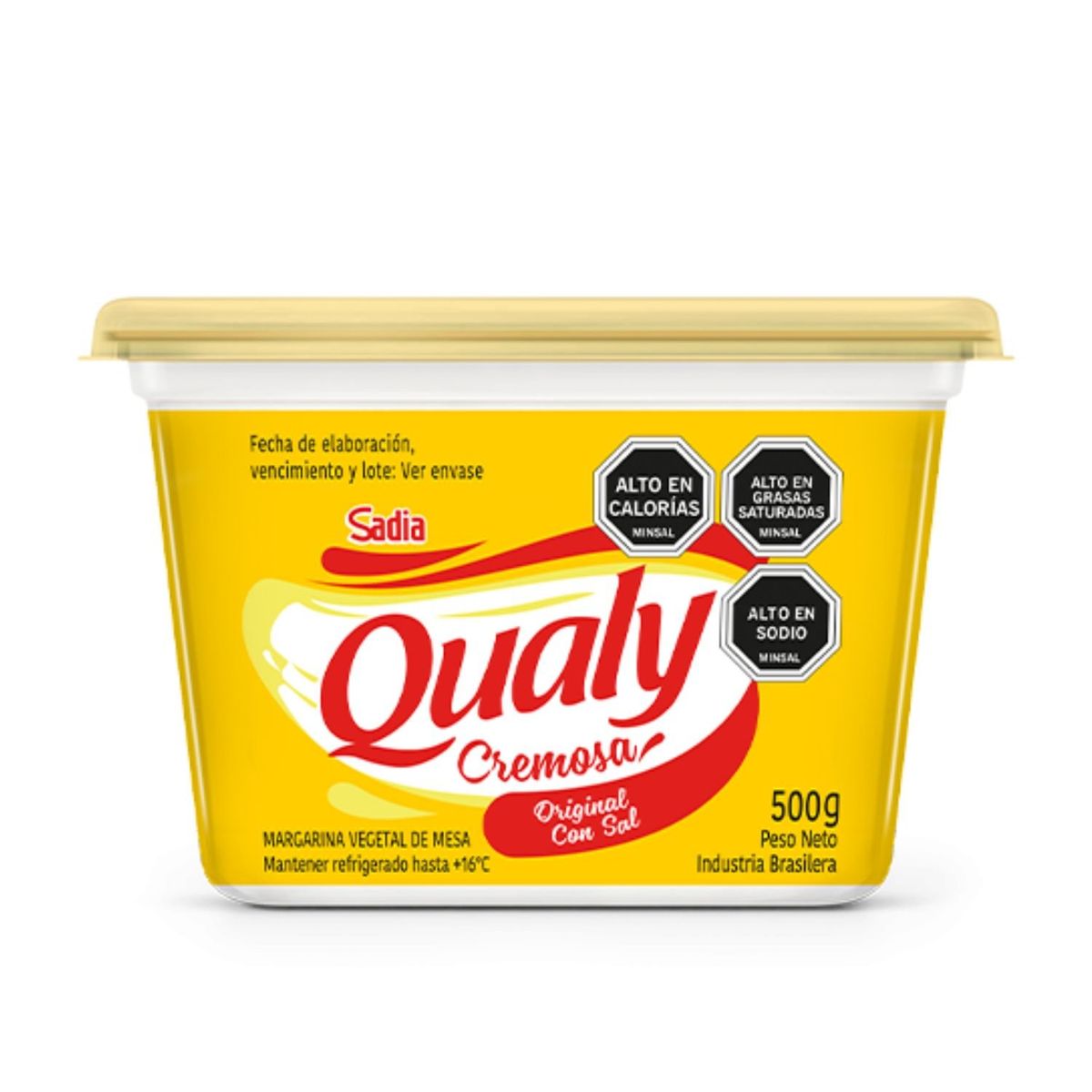 QUALY - Margarina Cremosa Qualy Pote 500 g