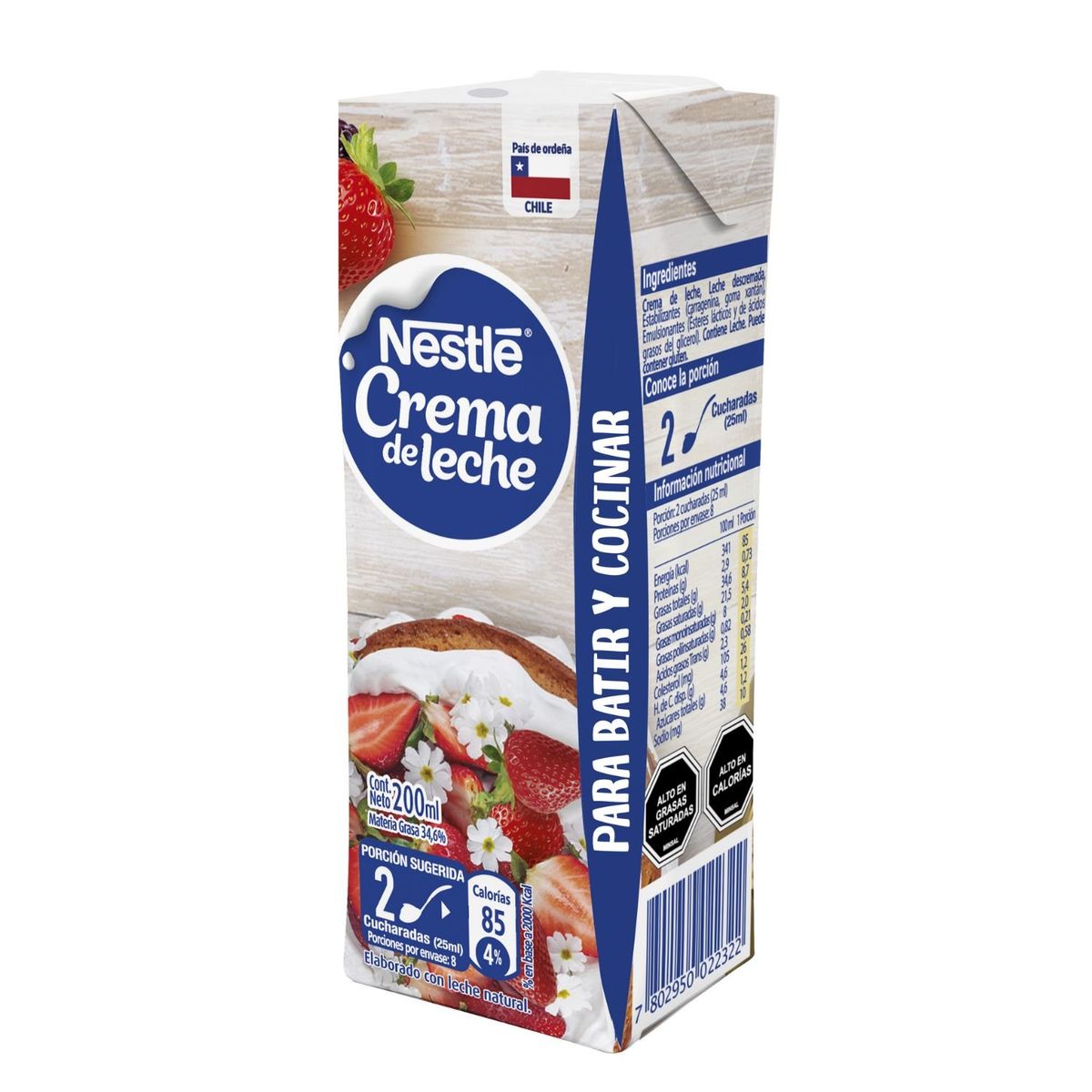 NESTLE - Crema de Leche Caja