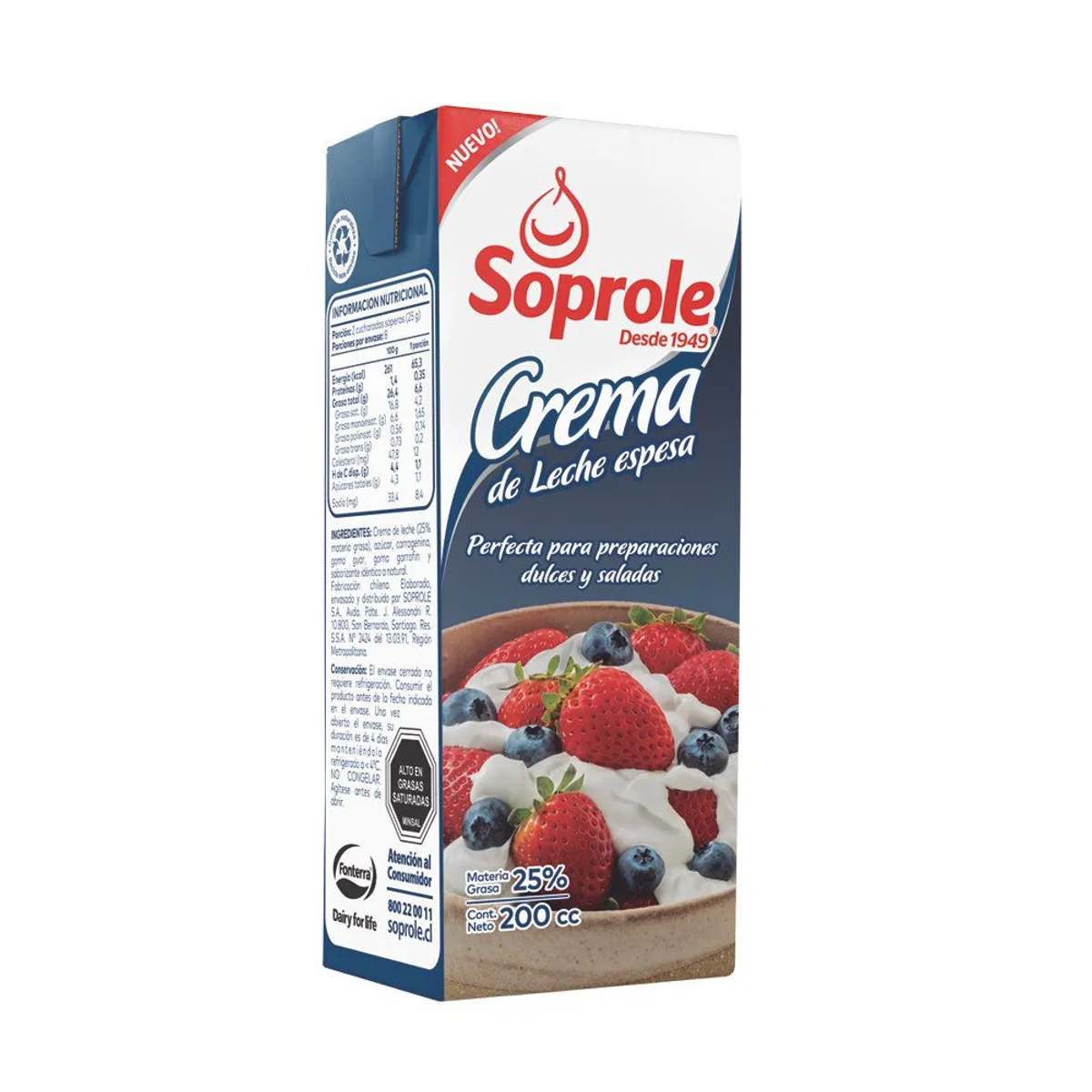 SOPROLE - Crema Espesa