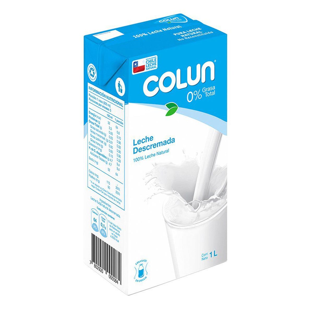 COLUN - Leche Descremada Natural