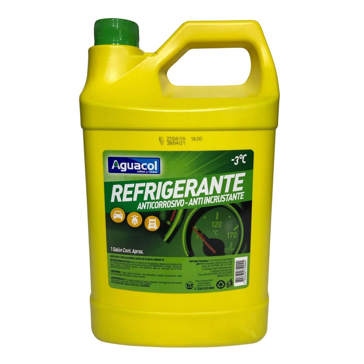 AGUACOL - Refrigerante