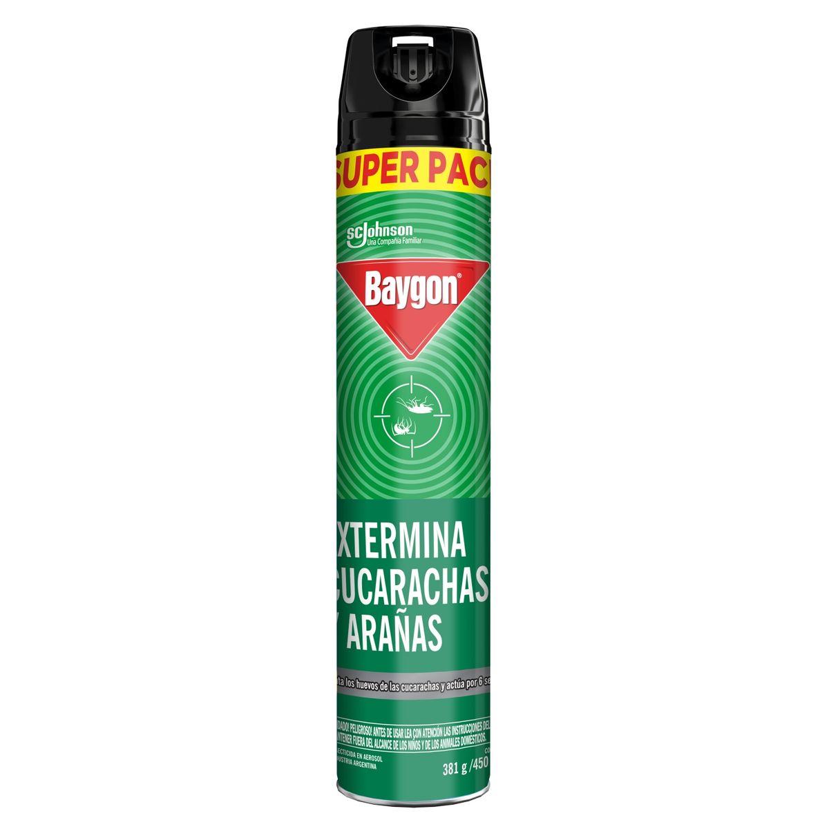 BAYGON - Insecticida Baygon Verde Mata Cucarachas 450 ml