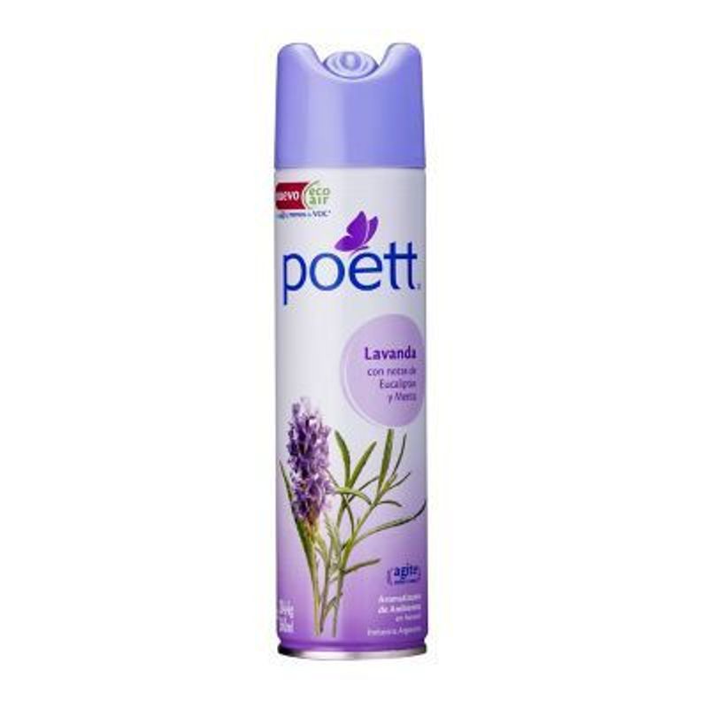 POETT - Desodorante Ambiental Aerosol Lavanda