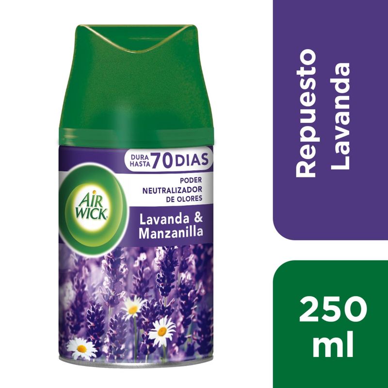 AIR WICK - Repuesto Aromatizante de Ambientes Lavanda