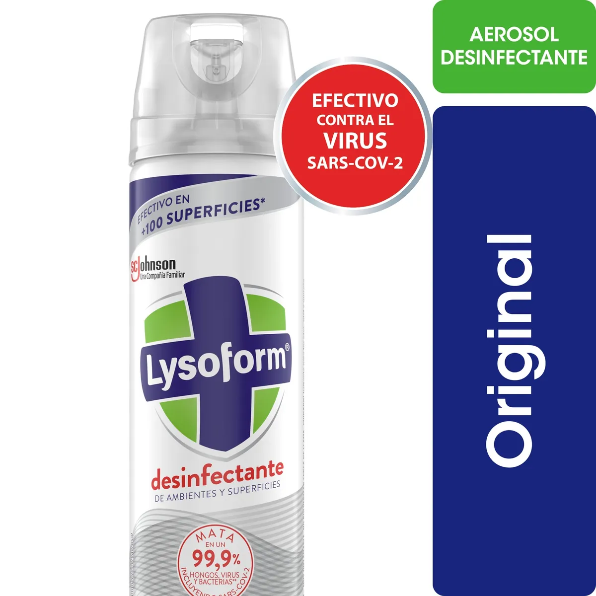 LYSOFORM - Desinfectante Ambientes y Superficies  Lysoform Original 360 ml
