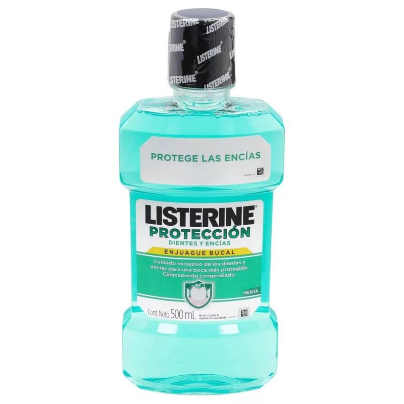 LISTERINE - Enjuague Bucal Protección Listerine 500 ml