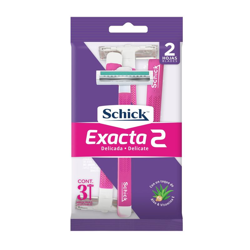 SCHICK - Máquina de Afeitar Schick Depila 3 Un