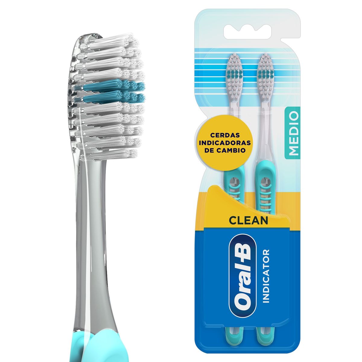 ORAL B - Pack Cepillos de Dientes Oral B Indicator 2 Un