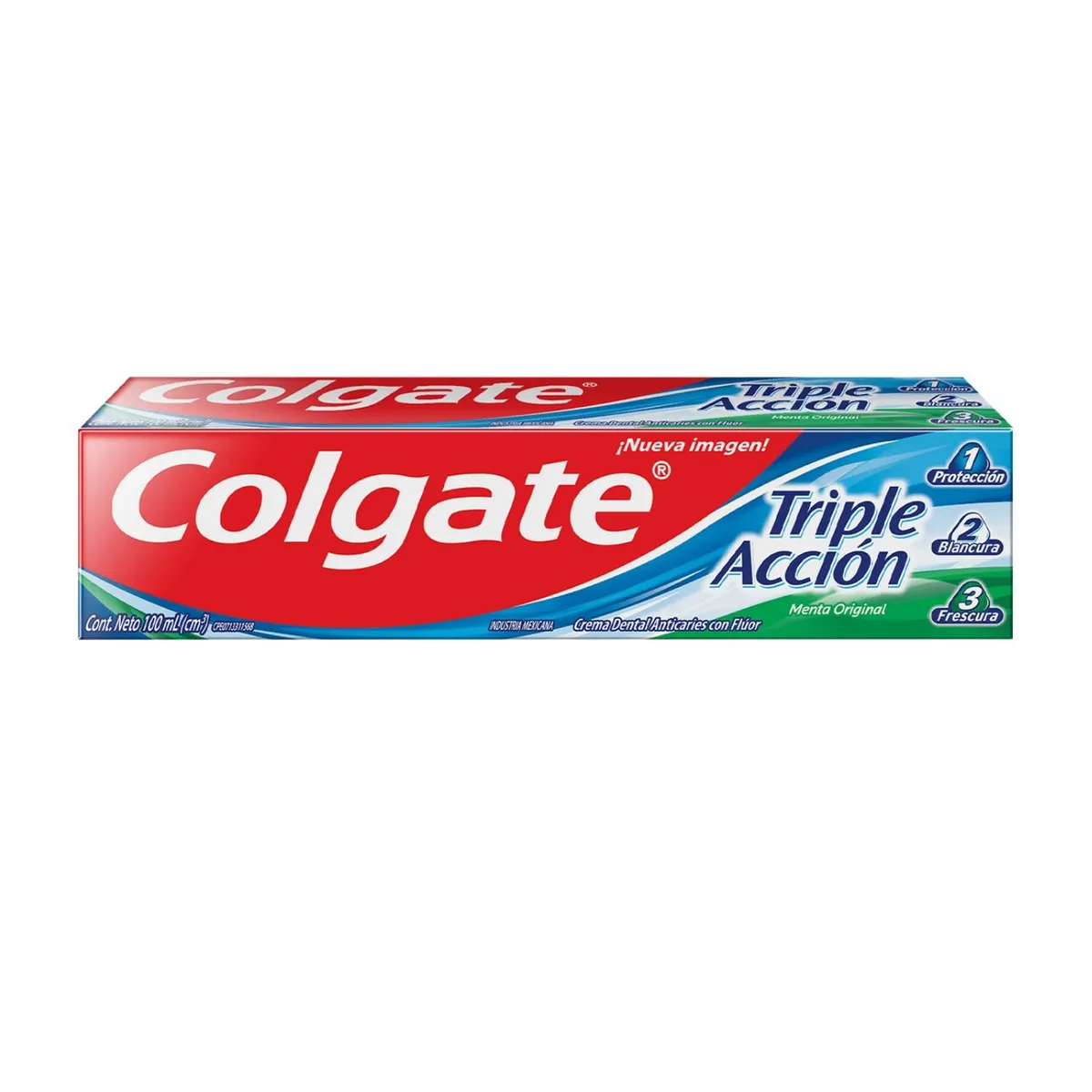 COLGATE - Pasta Dental Colgate Triple Acción Menta Original 100 ml