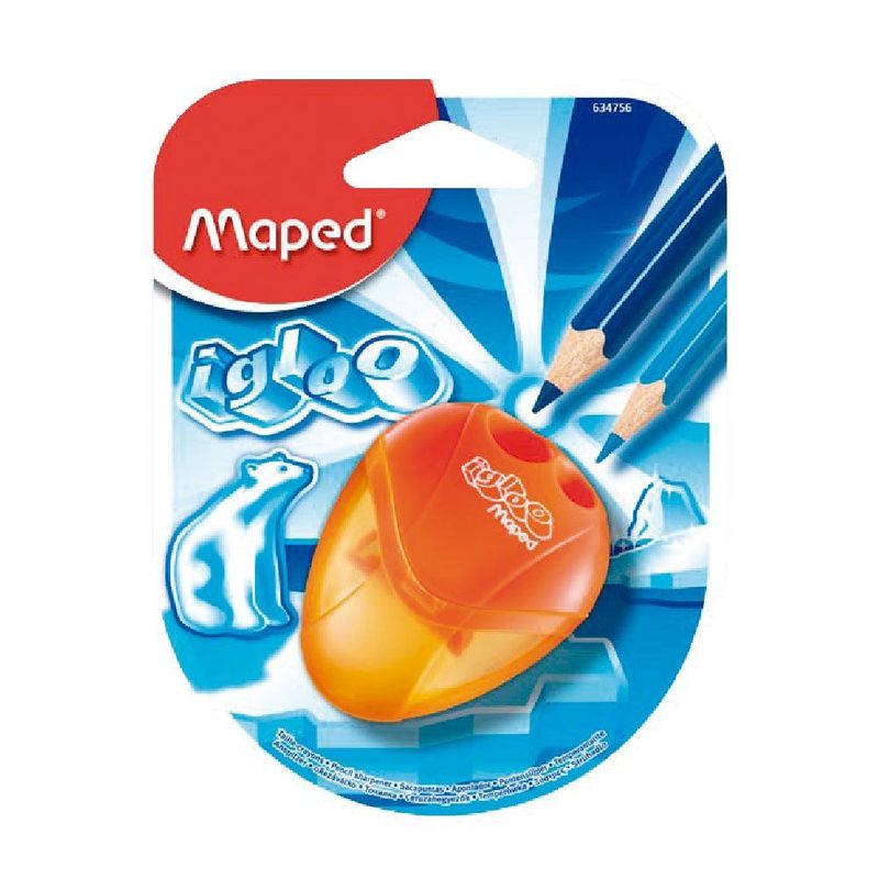 MAPED - Sacapuntas I-GLOO Doble con depósito