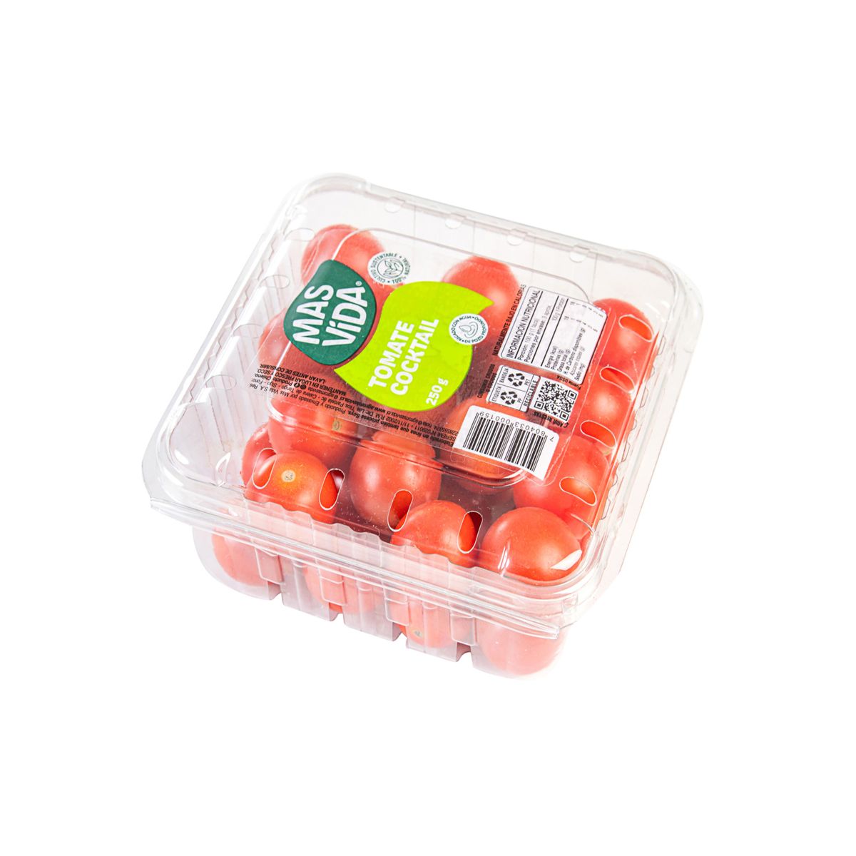 VERDURAS - Tomate Cherry Cocktail Envasado 250 g
