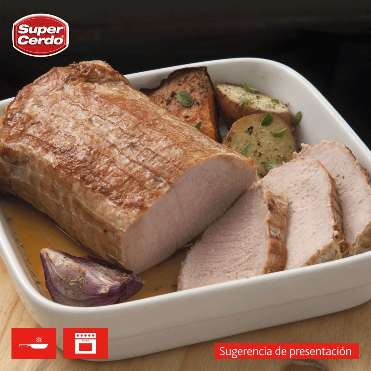 SUPER CERDO - Lomo Centro de Cerdo Vacío