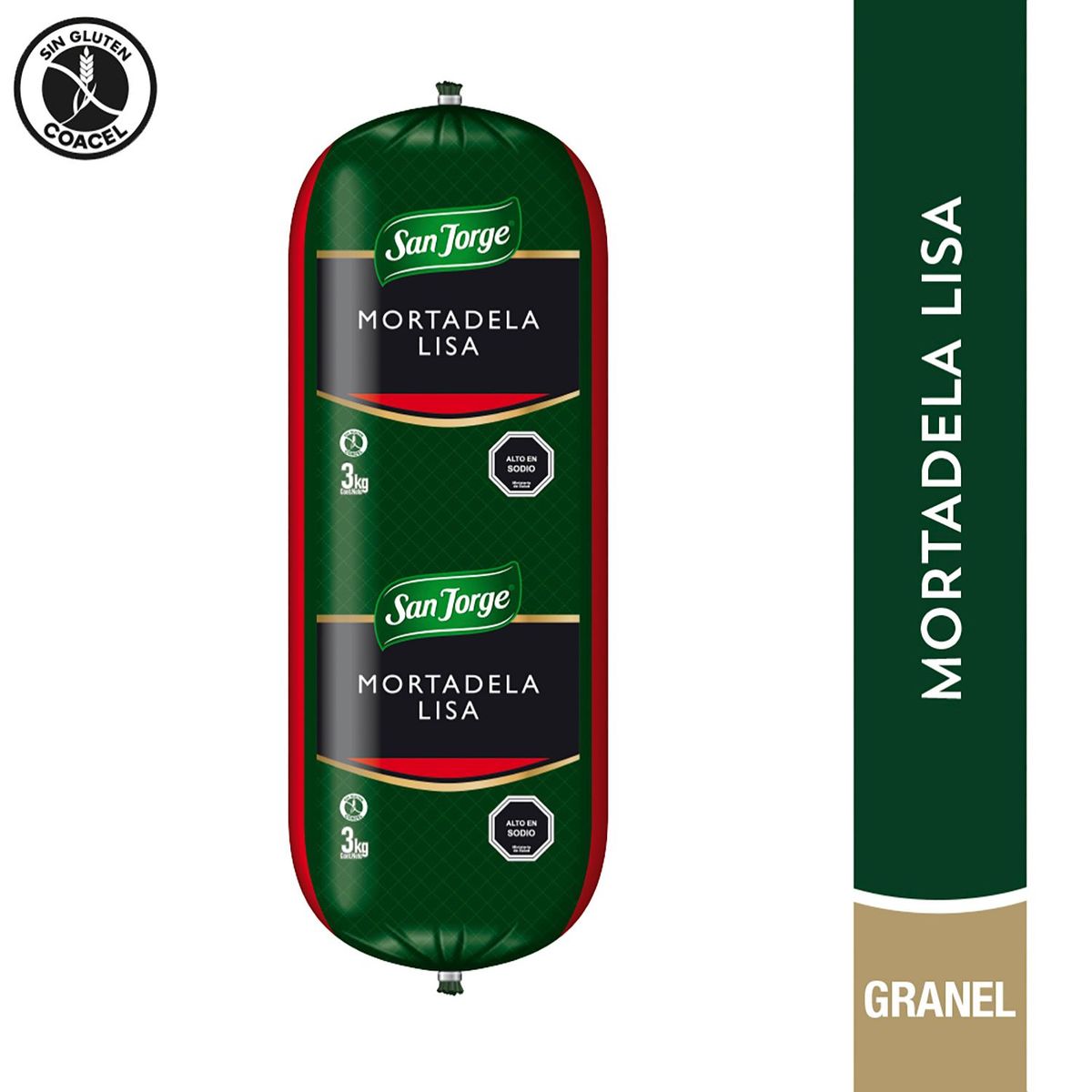 SAN JORGE - Mortadela Lisa Granel