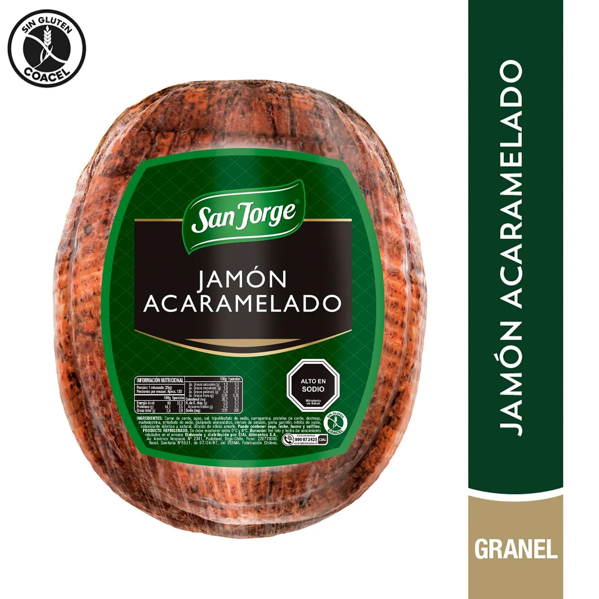 SAN JORGE - Jamón Acaramelado Granel