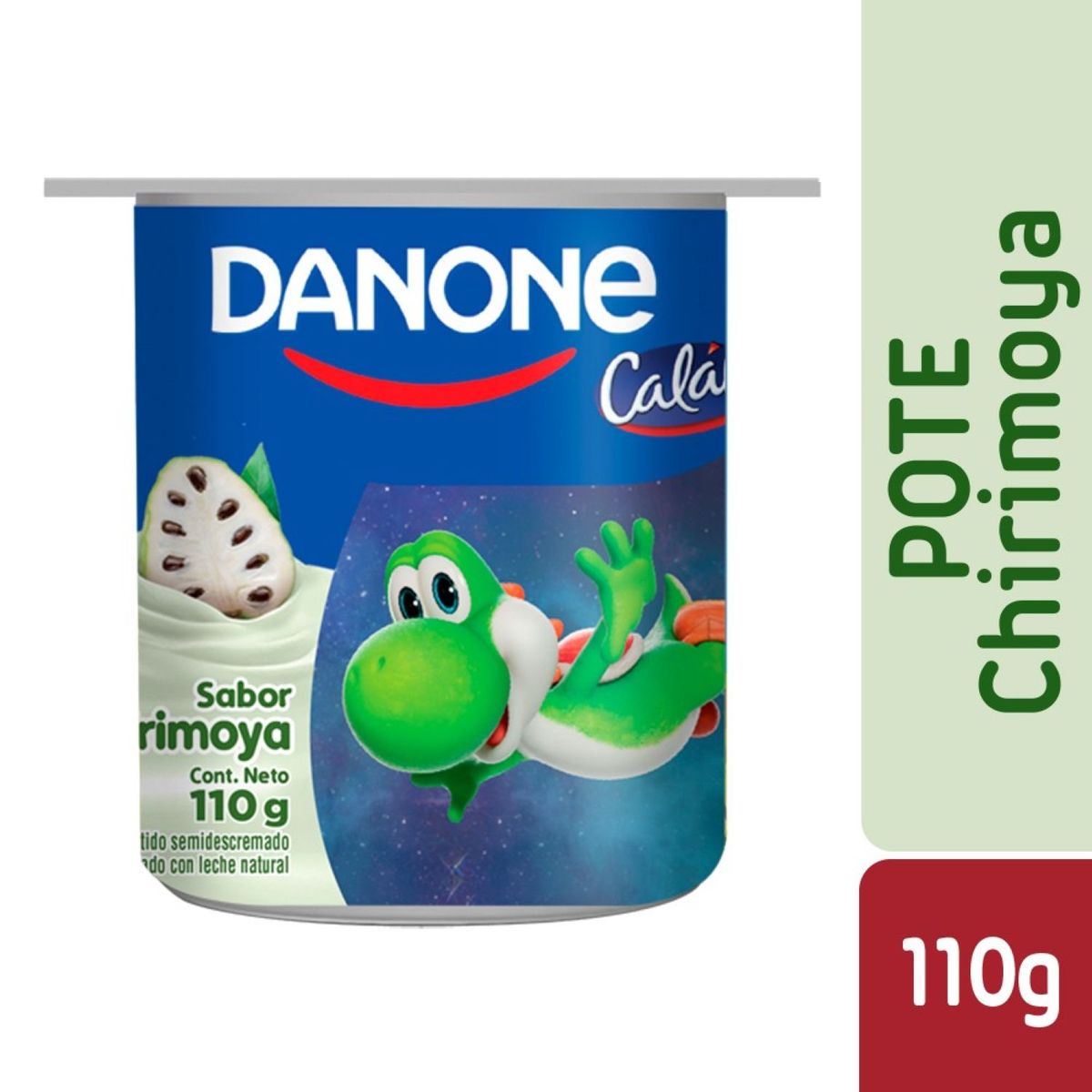 CALAN - Yoghurt Batido Sabor Chirimoya Danone 110 gr
