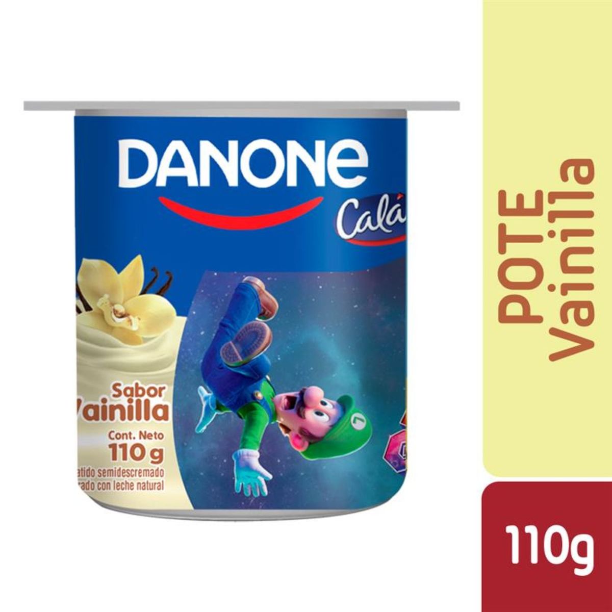 DANONE - Yoghurt Batido Sabor Vainilla Danone 110 gr