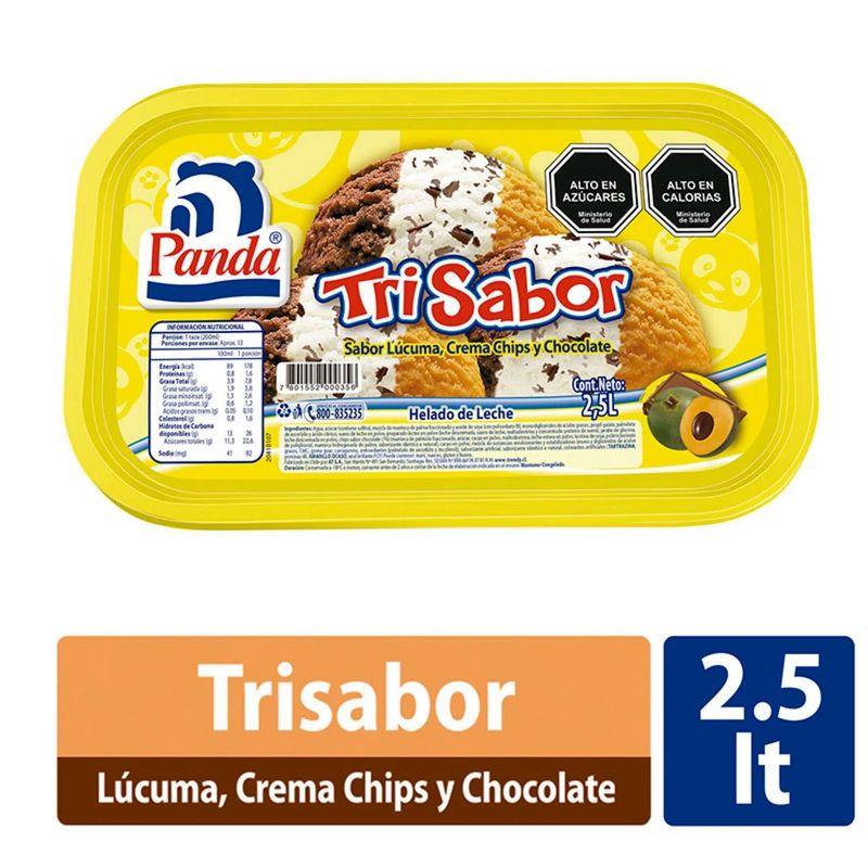 PANDA - Helado Trisabor Chips