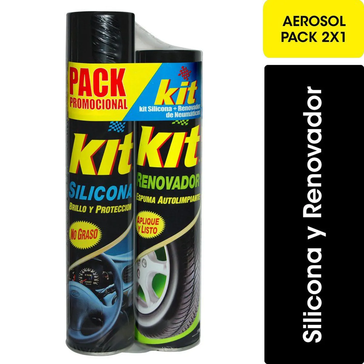 KIT - Silicona Kit Auto + Renovador