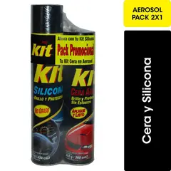 KIT - Silicona + Cera Aerosol