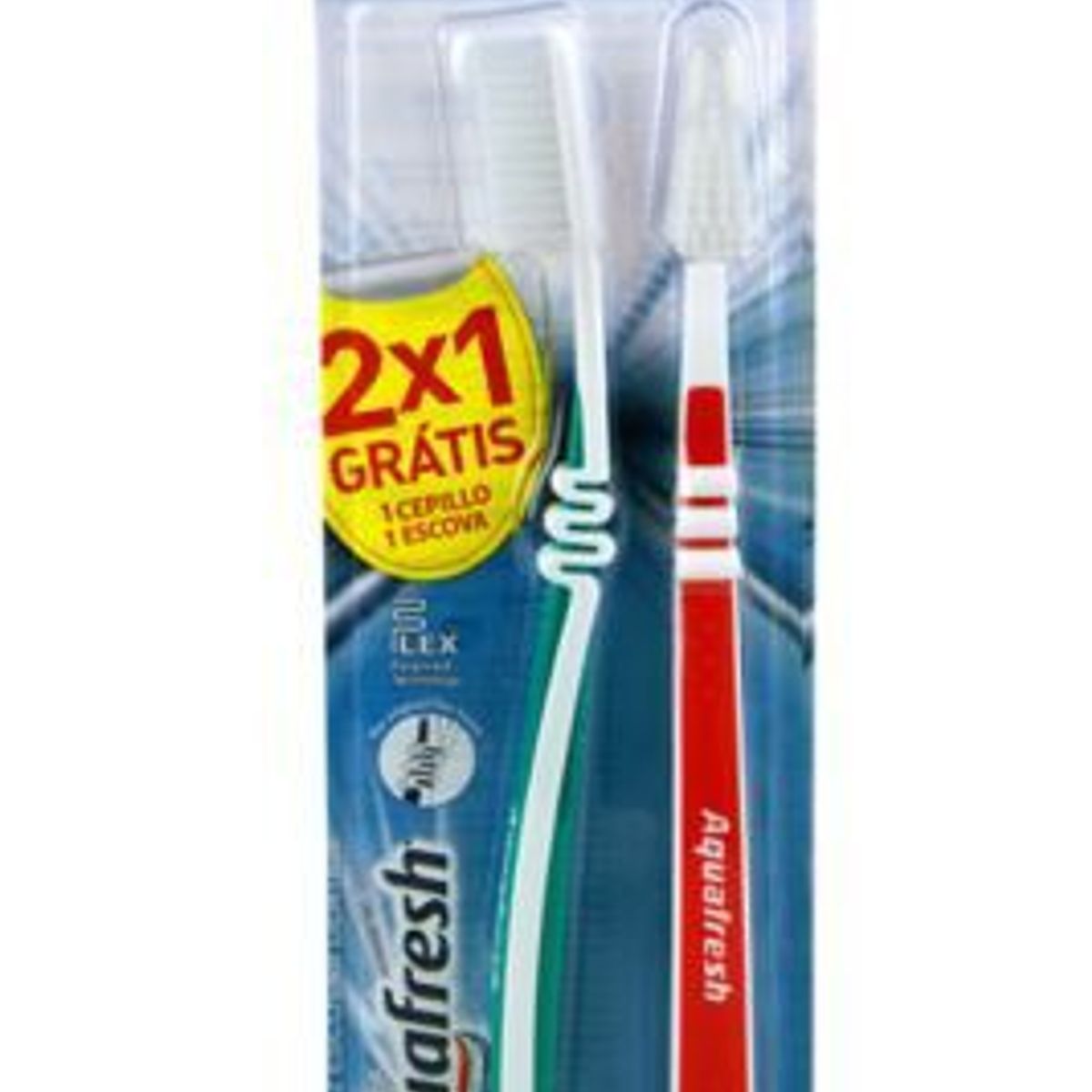 AQUAFRESH - Pack Cepillos Dentales Flex Aquafresh Suave 2 Un