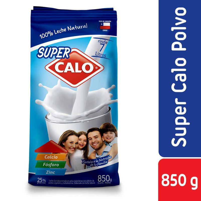CALO - Leche En Polvo Super Calo 850 grs.