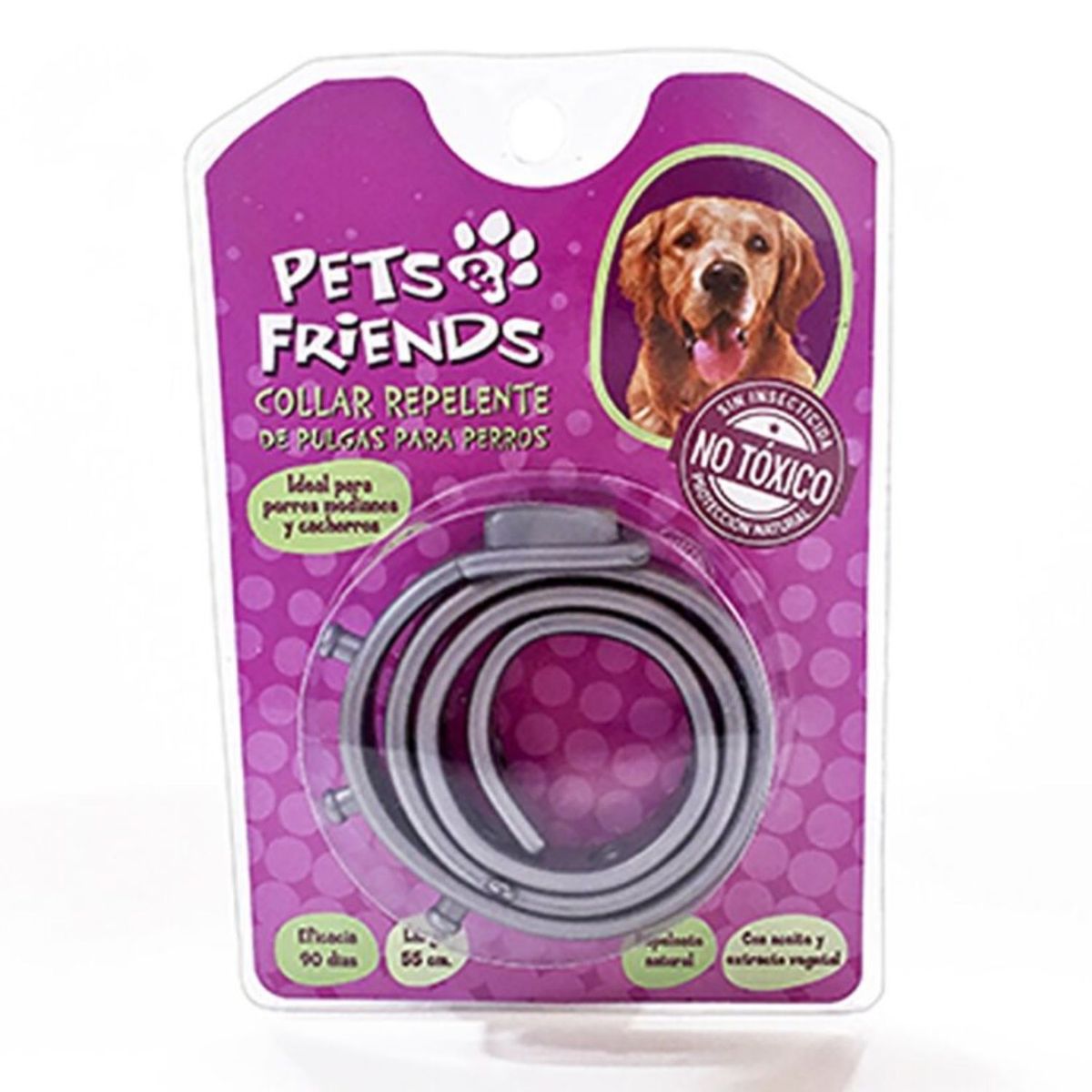 PETS AND FRIENDS - Collar Repelente para Perro Pets & Friends Un
