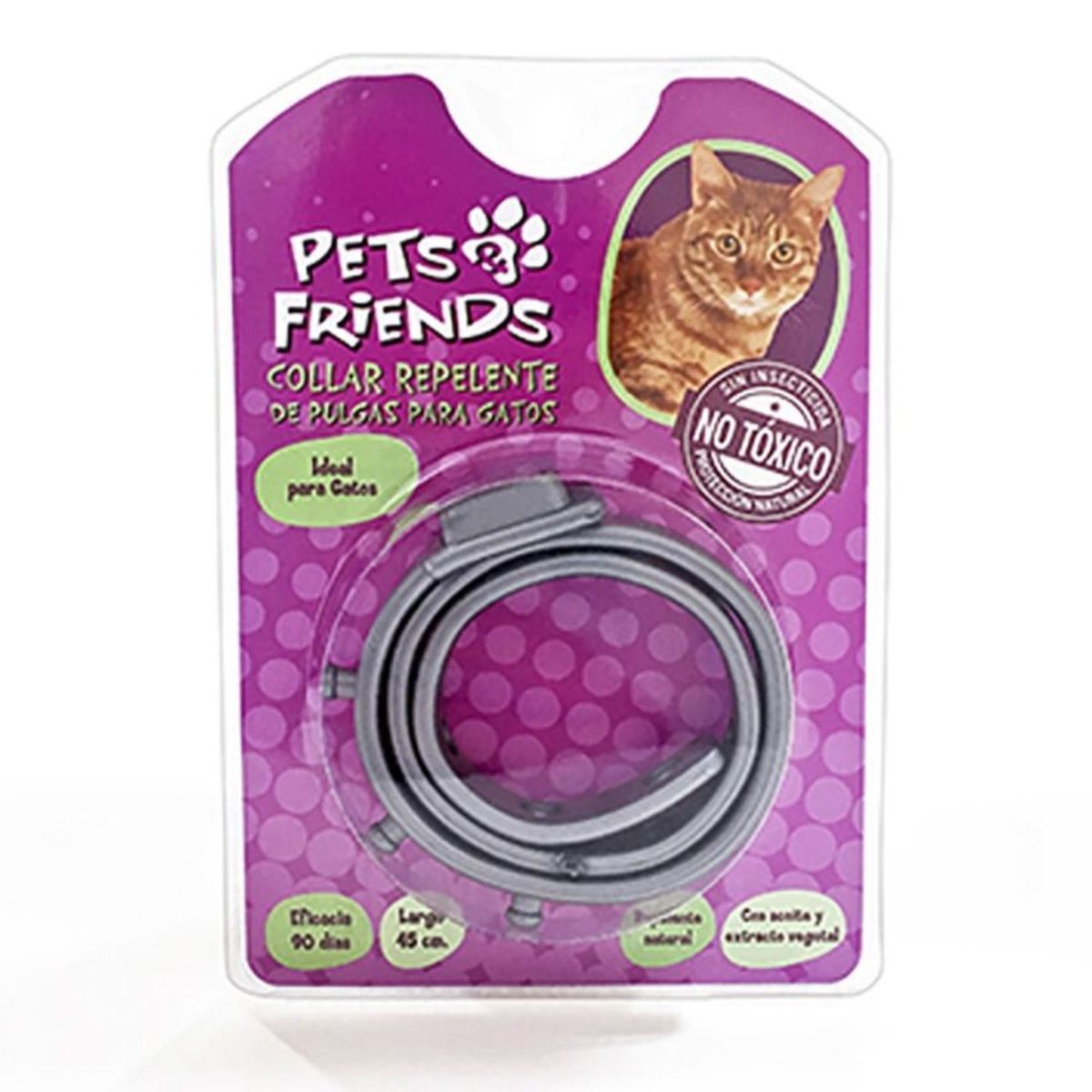 PETS AND FRIENDS - Collar Repelente para Gato Pets & Friends Un
