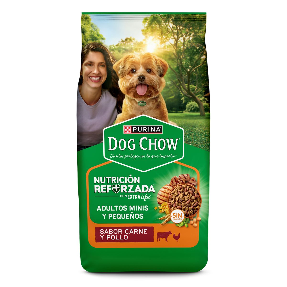 DOG CHOW - Alimento para Perro Adulto Sabor Carne y Pollo Dog Chow 3 Kg