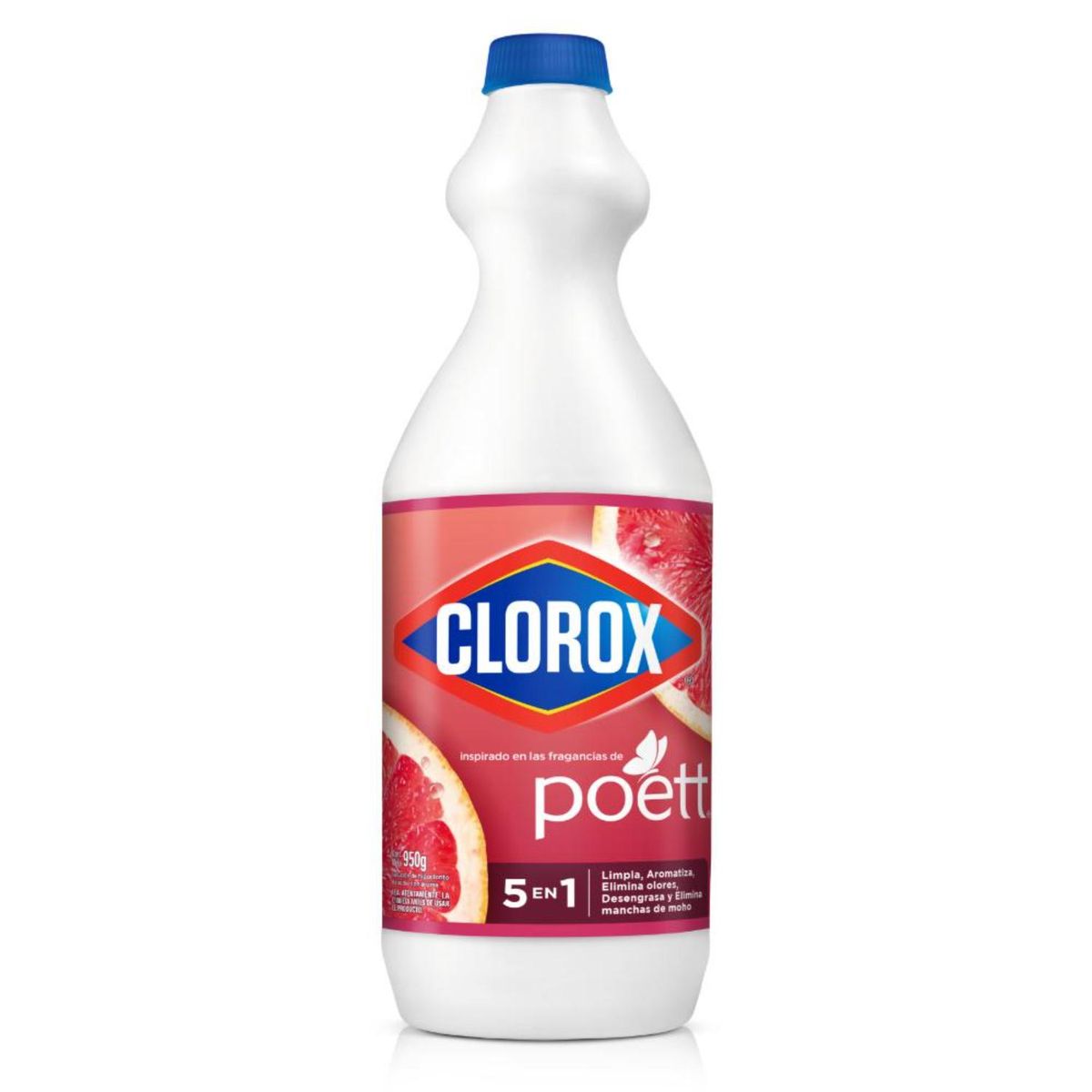 CLOROX - Cloro 5 en 1 Aroma Cítrico 950 gr Clorox