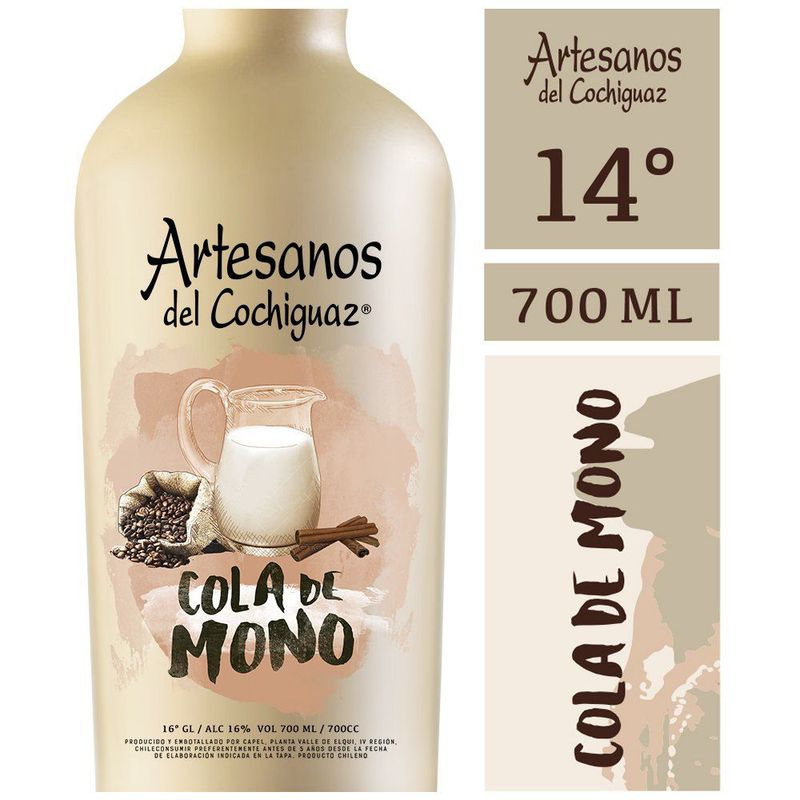 ARTESANOS DEL COCHIGUAZ - COLA DE MONO ARTESANOS 14G GL 700 CC