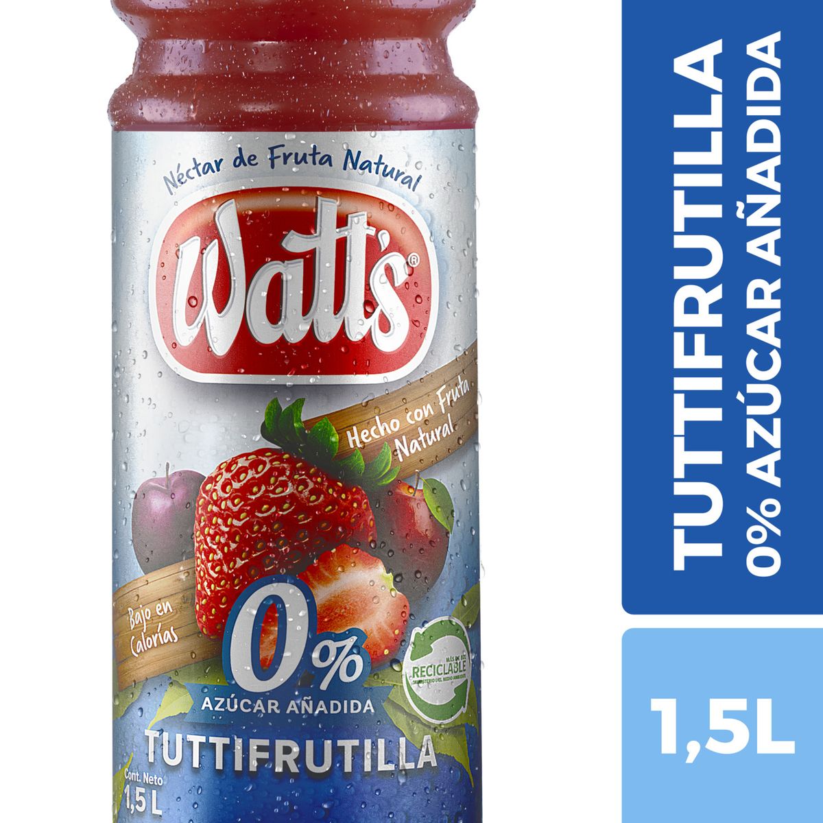 WATTS - Néctar de Tuttifrutilla Light Watts 1.5 L