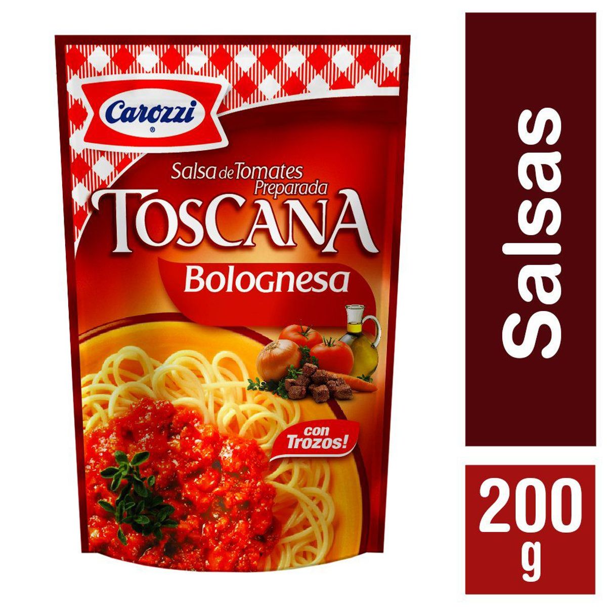 CAROZZI - Salsa de Tomate Toscana Bolognesa Carozzi 200 g