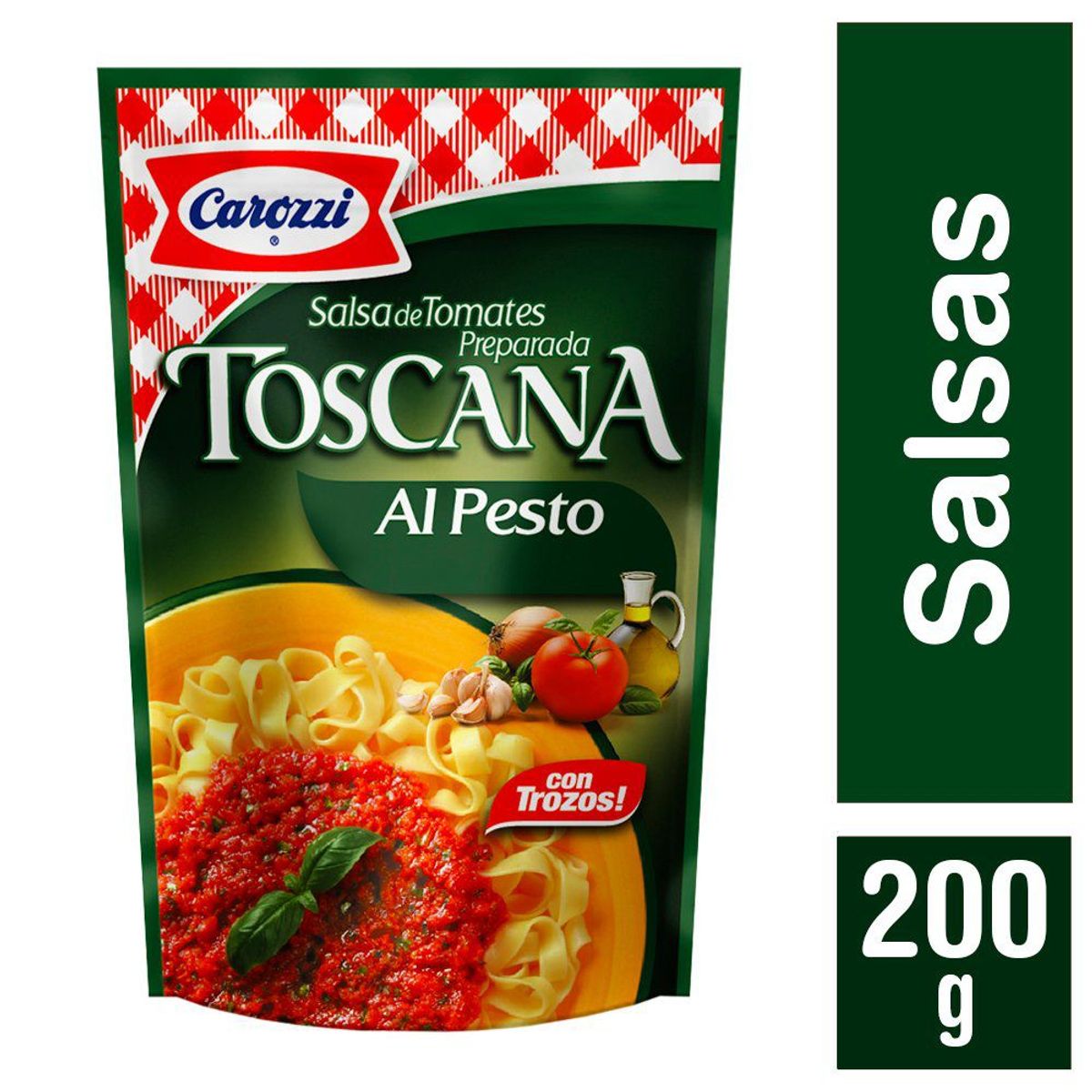 CAROZZI - Salsa de Tomate Toscana Al Pesto Carozzi 200 g
