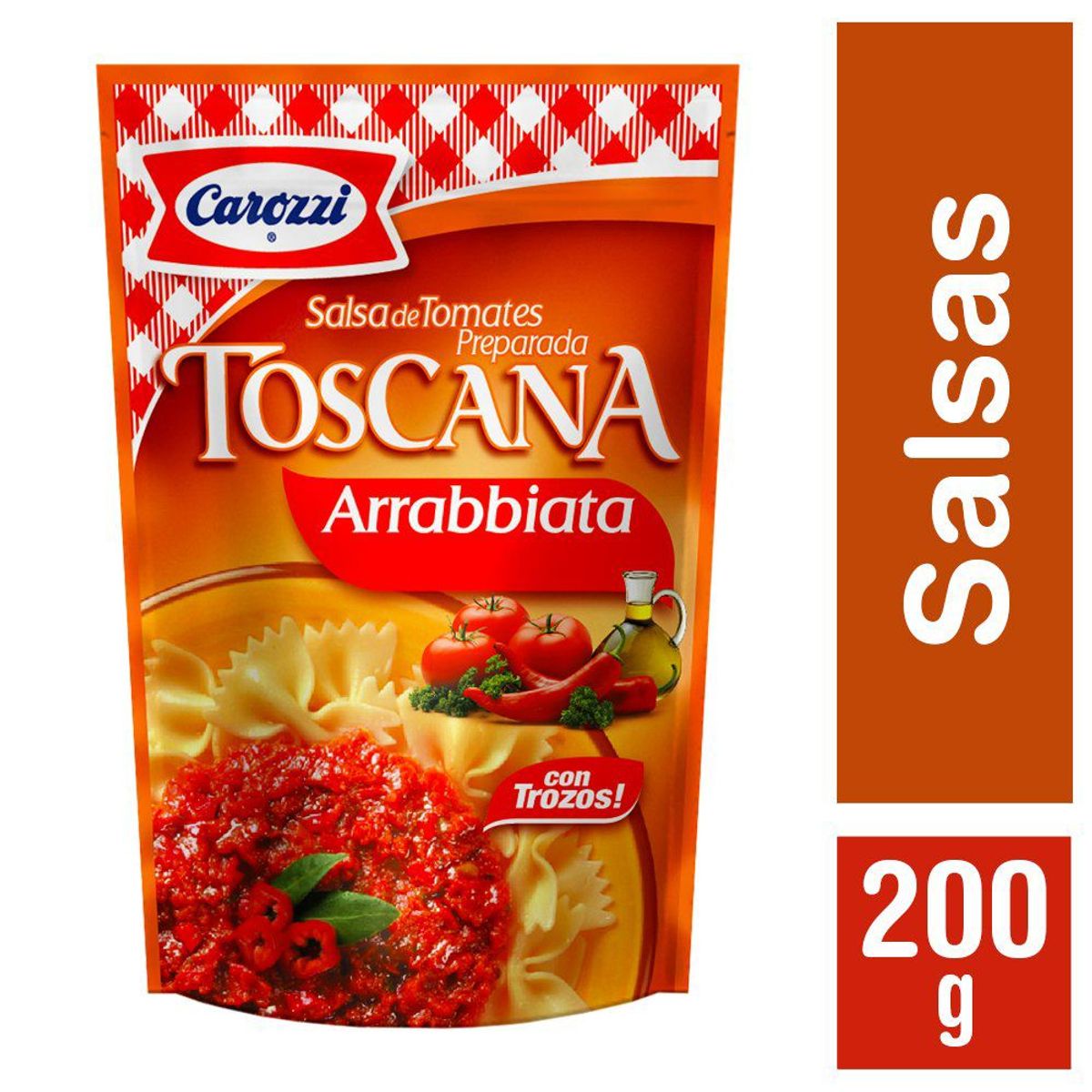 CAROZZI - Salsa de Tomate Toscana Arrabbiata Carozzi 200 gr