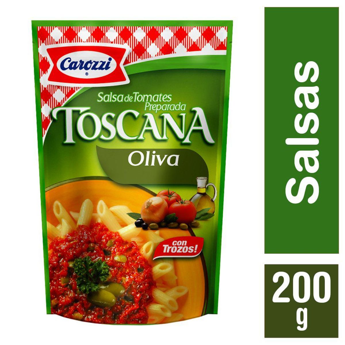 CAROZZI - SALSA TOSCANA OLIVA 200 GRS..