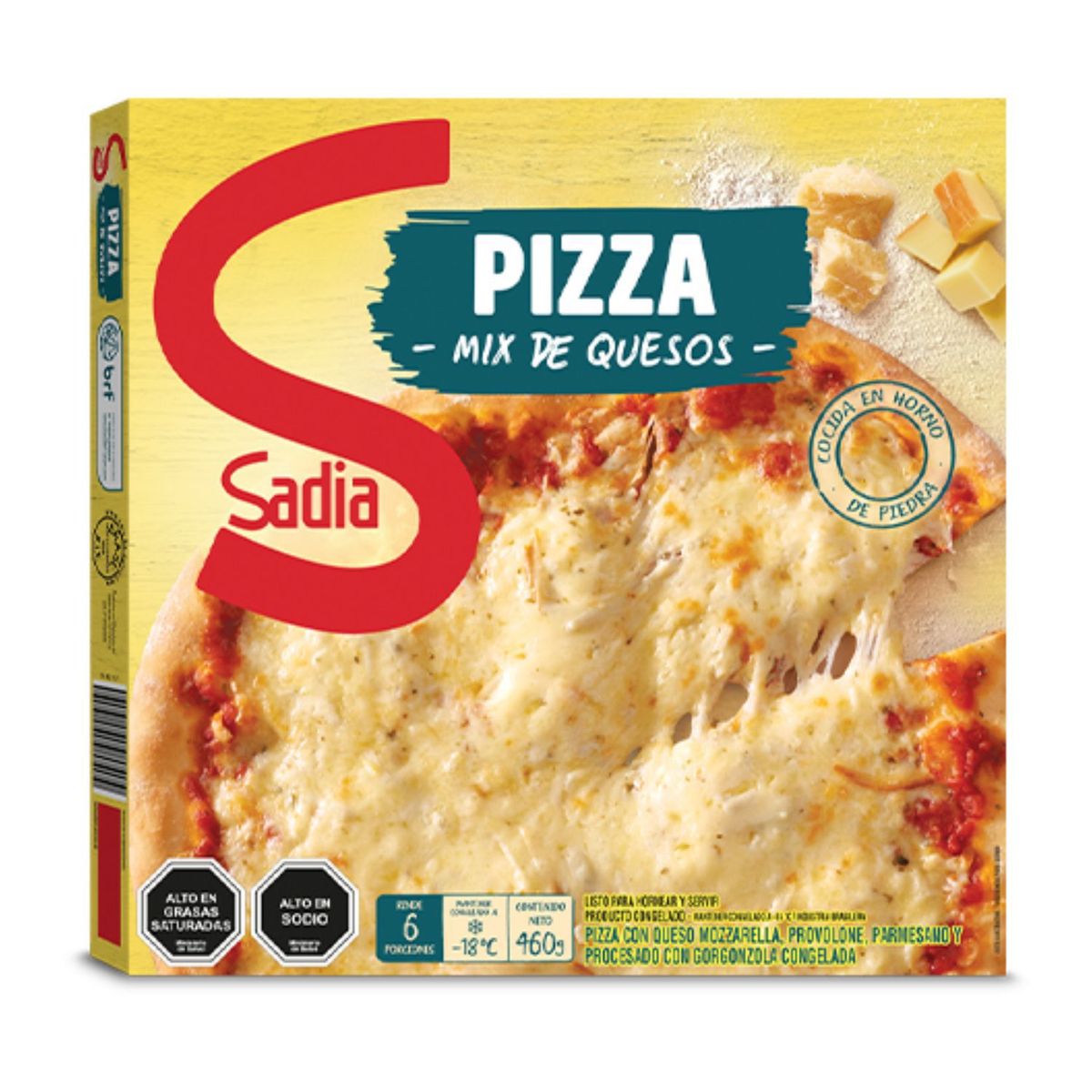 SADIA - Pizza Mix Quesos Congelada