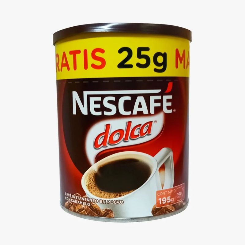 NESCAFE - NESCAFE DOLCA TARRO 195GR