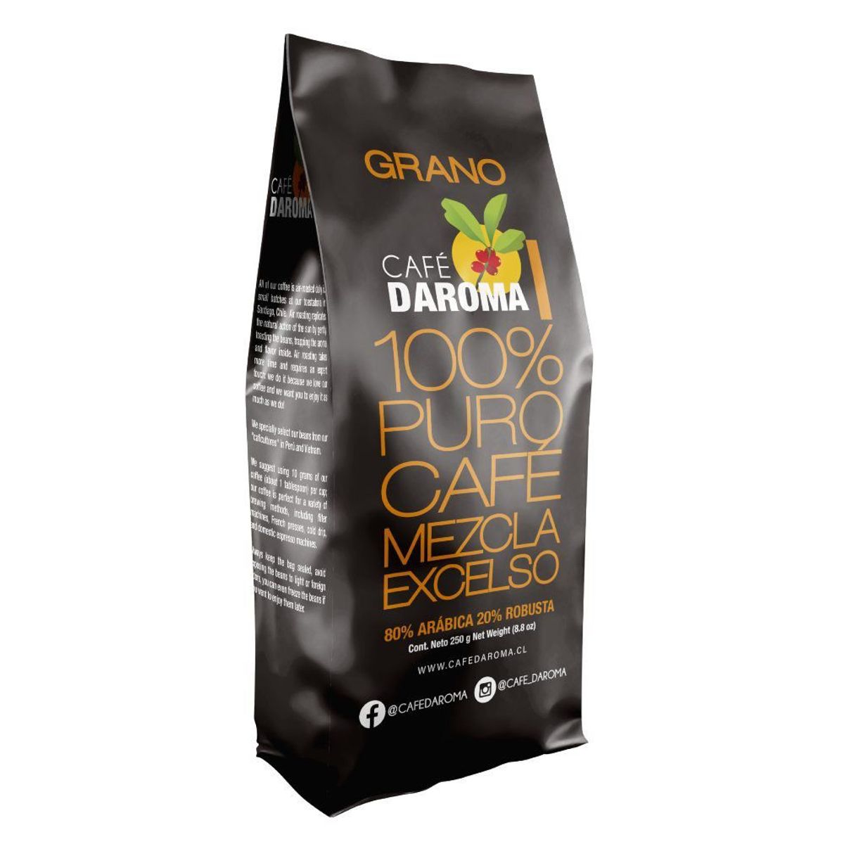 CAFE D AROMA - CAFE GRANO MEZCLA EXCELSO 250GR.