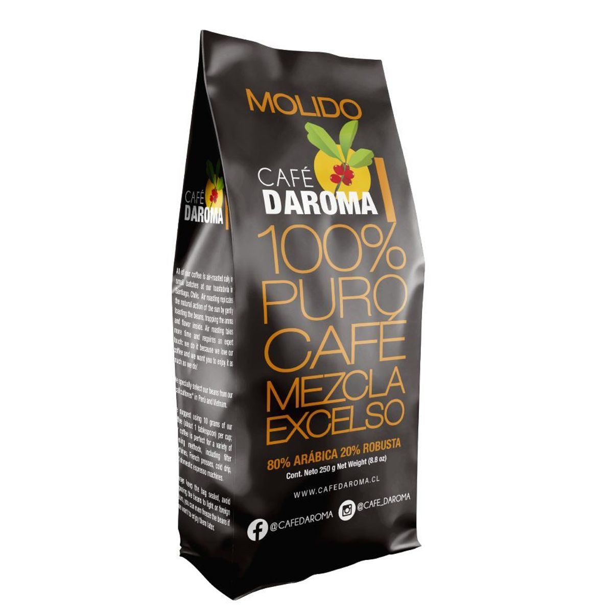 CAFE D AROMA - CAFE MOLIDO MEZCLA EXCELSO 250GR.