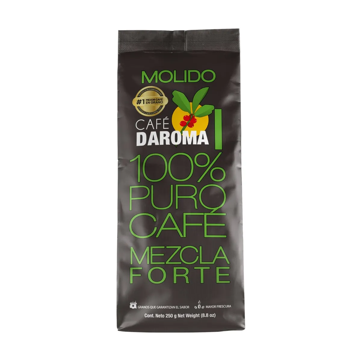 CAFE D AROMA - CAFE MOLIDO MEZCLA FORTE 250GR.