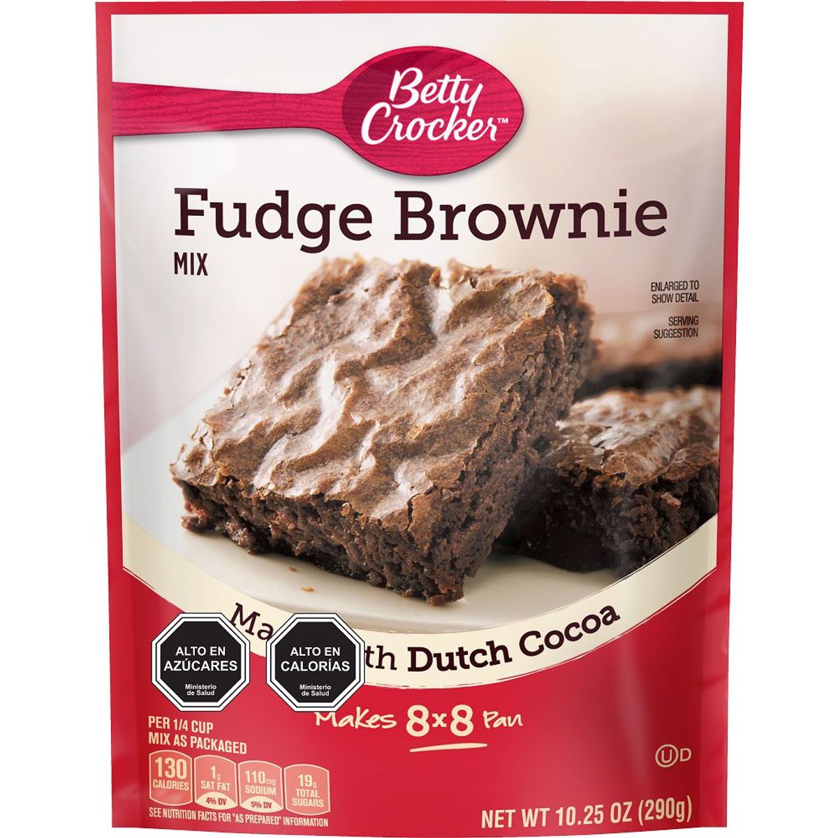 BETTY CROCKER - BROWNIE DULCE 290GR.