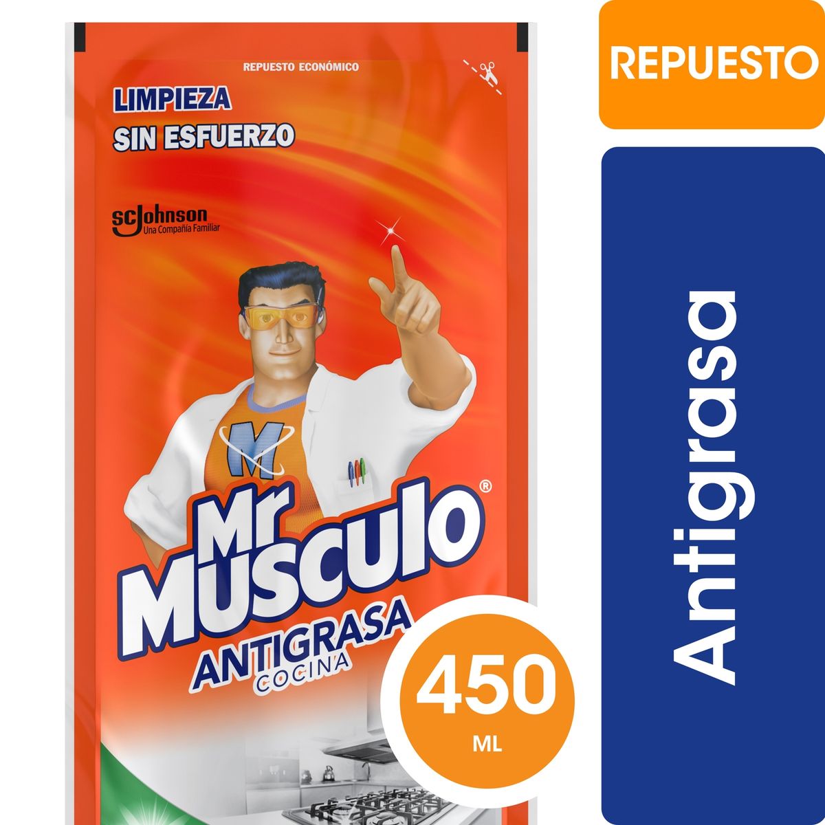  - Antigrasa Recarga Naranjo