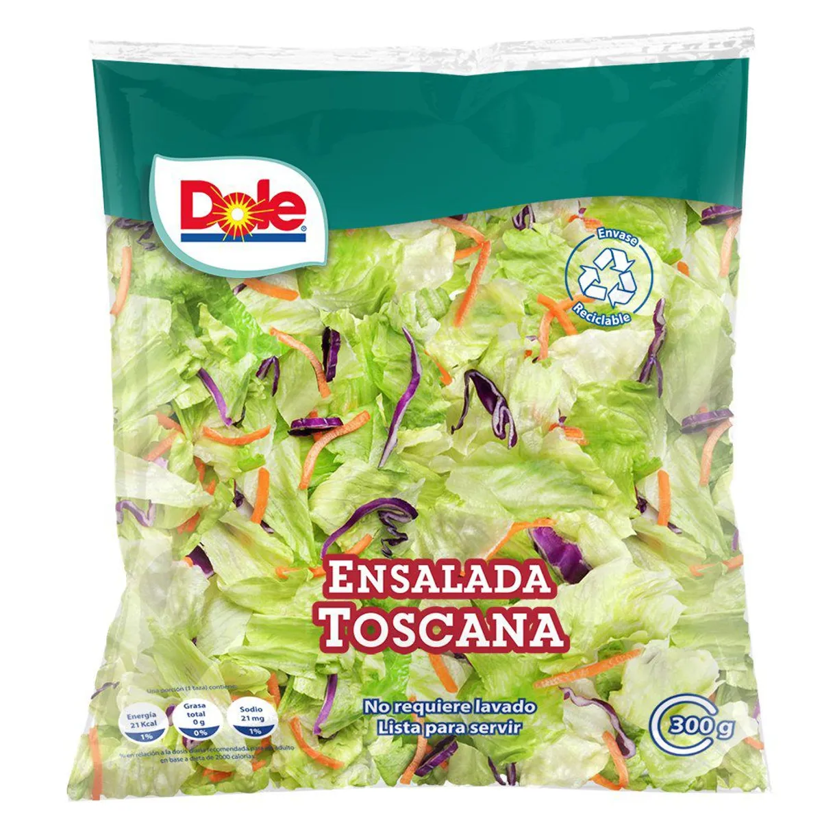 VERDURAS - Ensalada Toscana en Bolsa 300 g