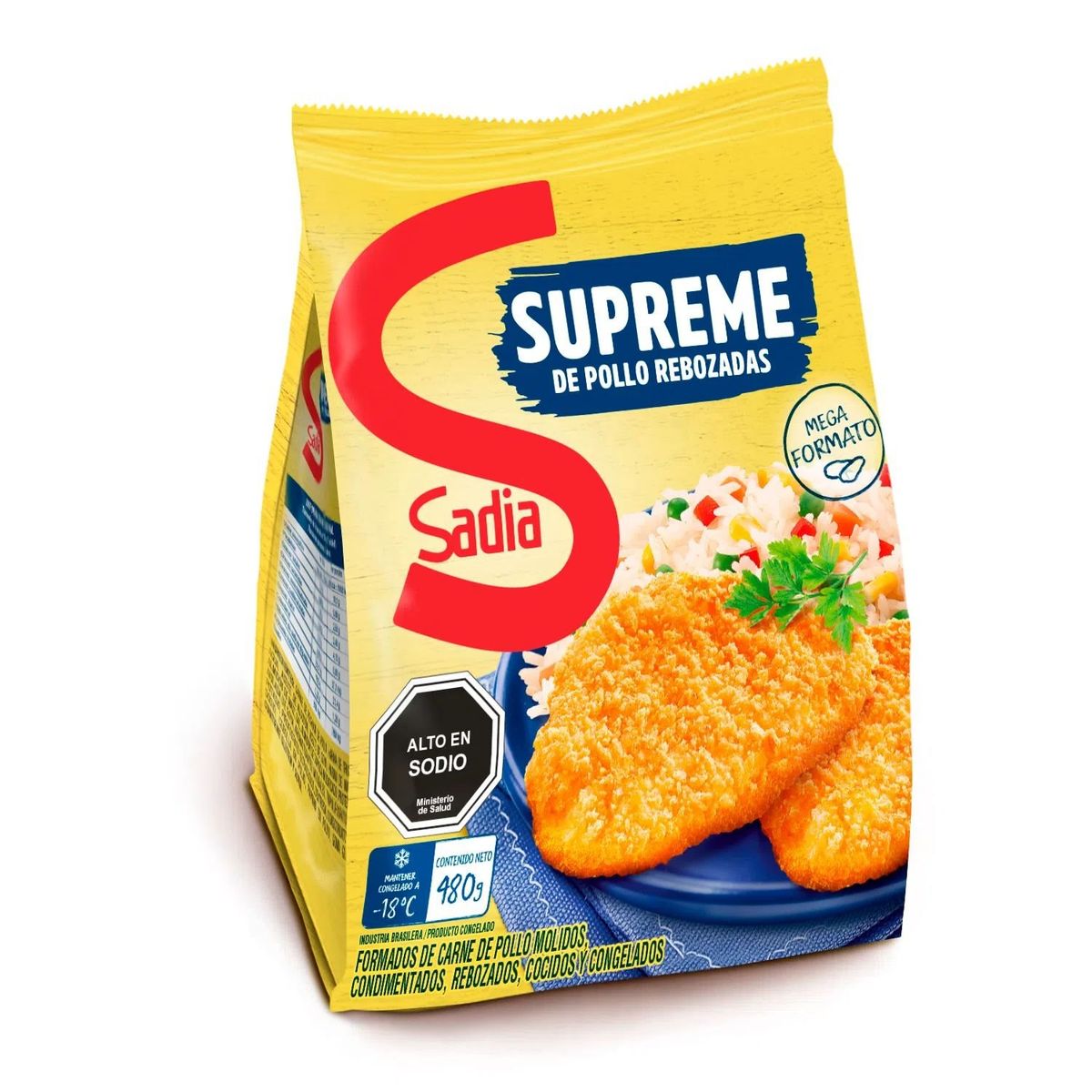 SADIA - Pechugas de Pollo Rebozadas Sadia 480 g