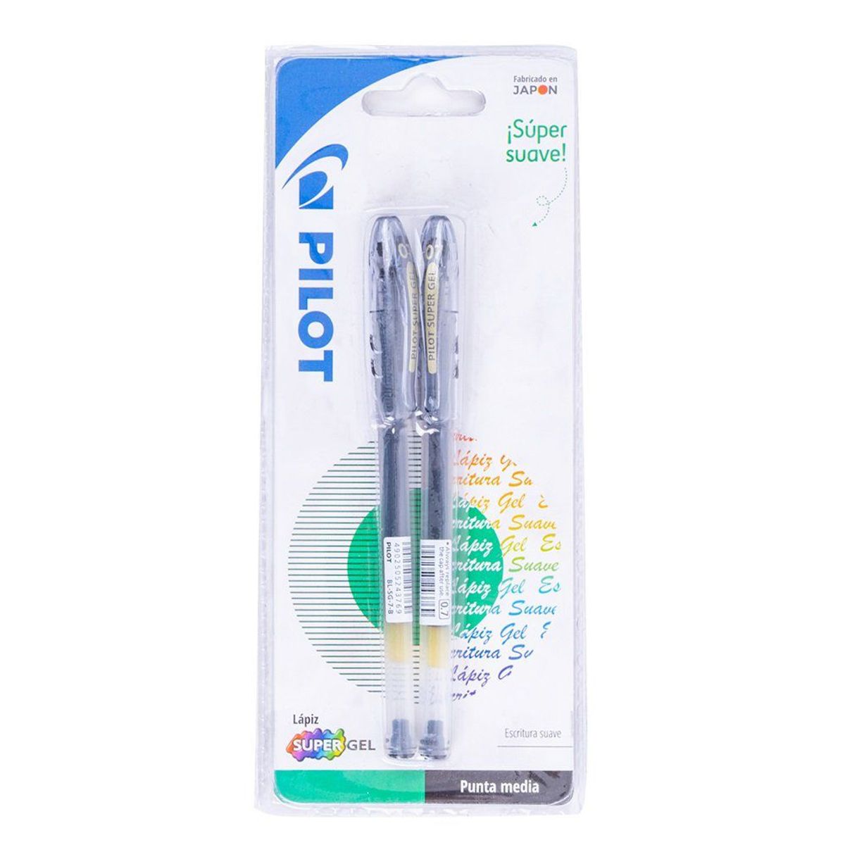 PILOT - Lápiz Super Gel 0,7 2B Blíster