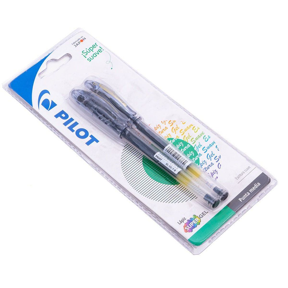 PILOT - Lápiz Super Gel 0,7 2B Blíster