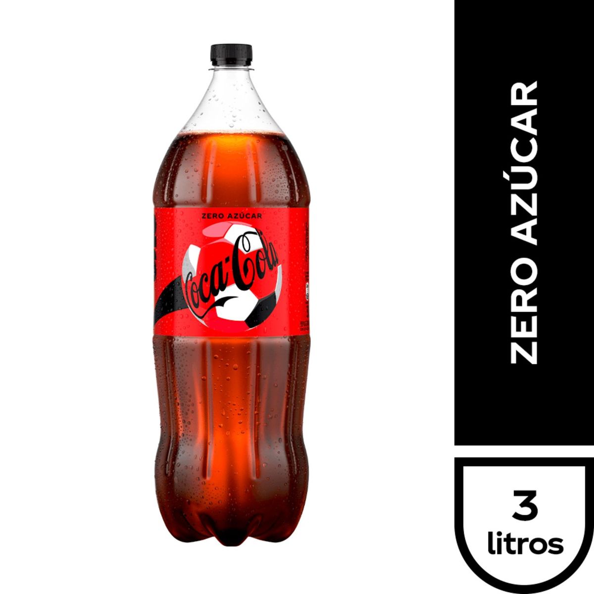 COCA COLA - Bebida Coca Cola Zero Azúcar Desechable 3 L